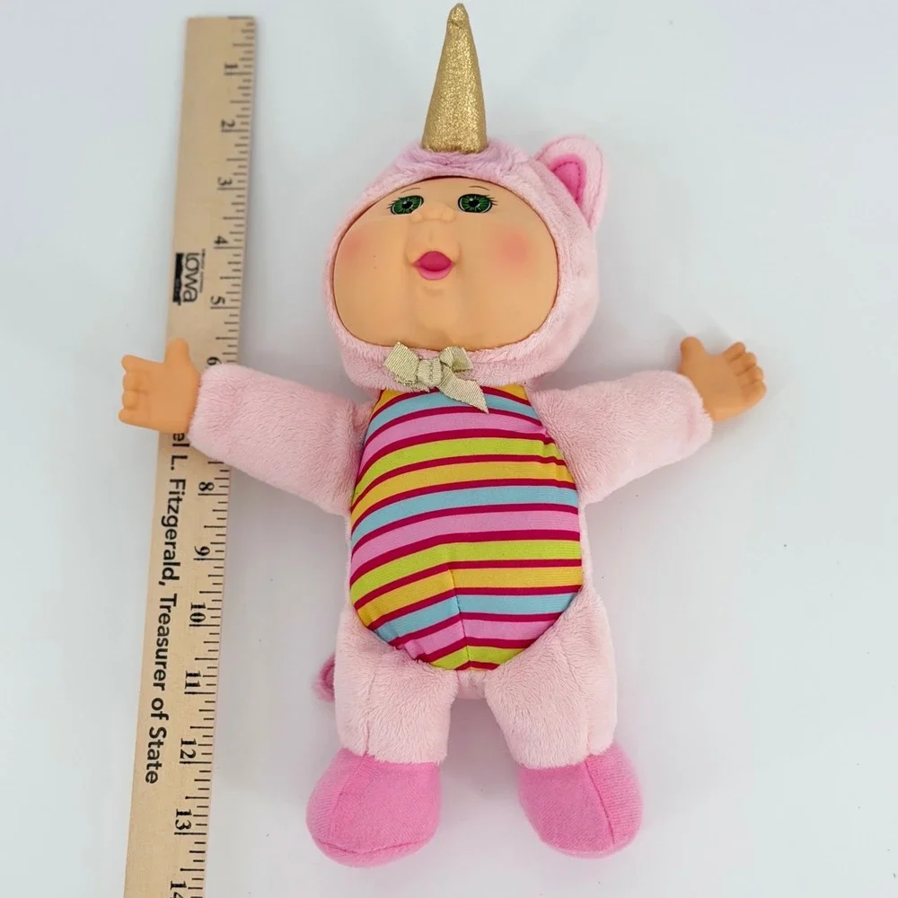 Cabbage Patch Kids Cuties Fantasy Friends Pink Unicorn Plush Doll 2017
